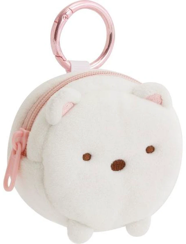 Main image of Japan Sumikkogurashi Plush Mini Pouch Shirokuma