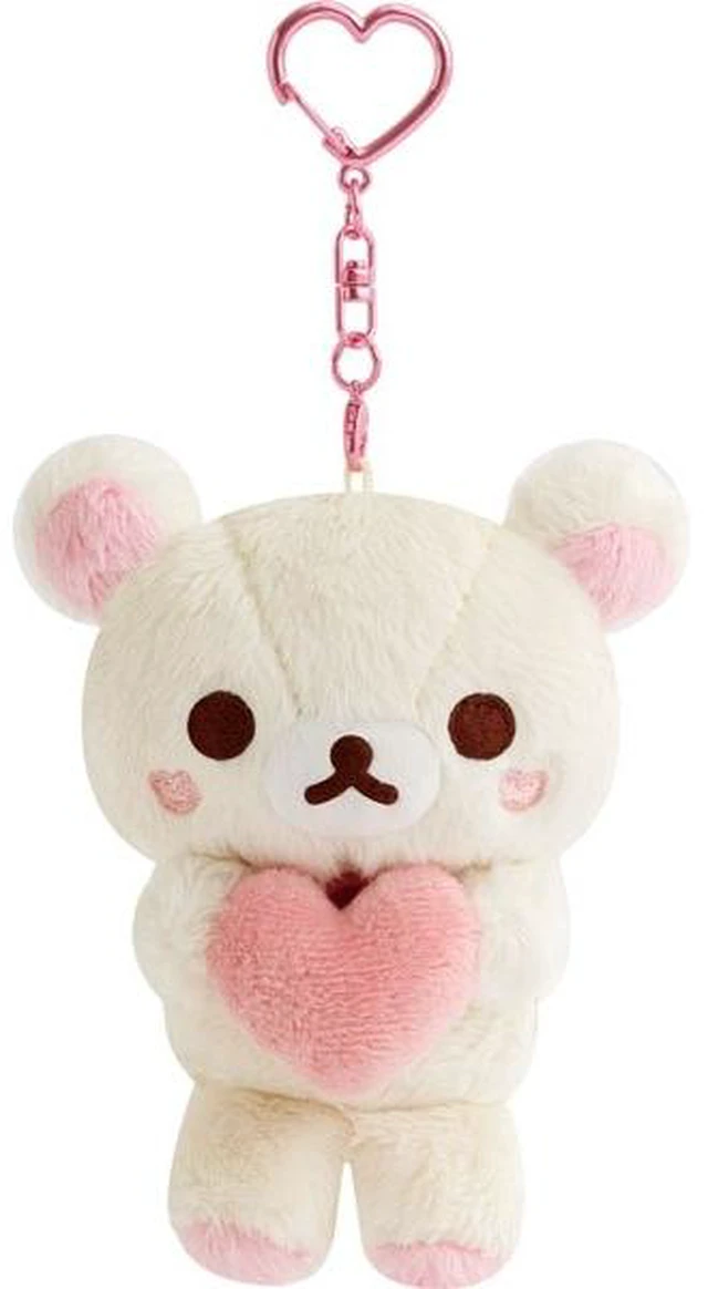 Main image of Japan Korilakkuma Hanging Plush San-X Universe Heart Rilakkuma