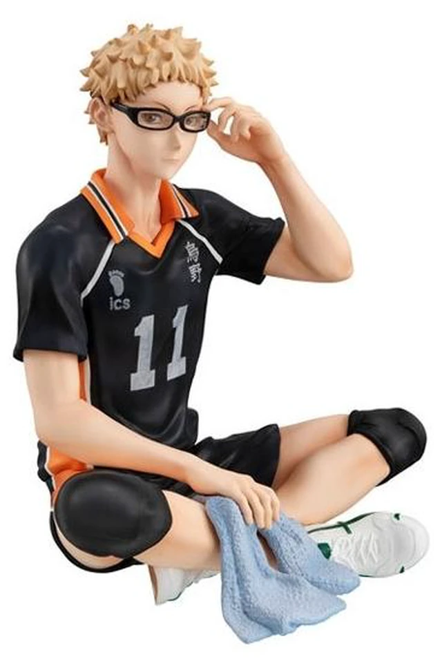 Main image of Japan G.E.M. Series Haikyu!! Palm-size Kei Tsukishima Megahouse Figure