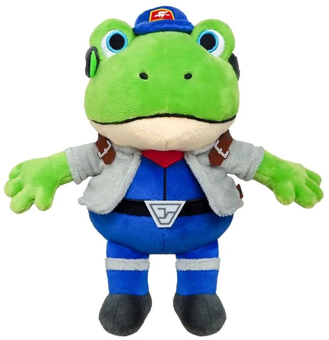 Main image of Japan Star Fox Slippy Toad SFP04 Plush S All Star Collection