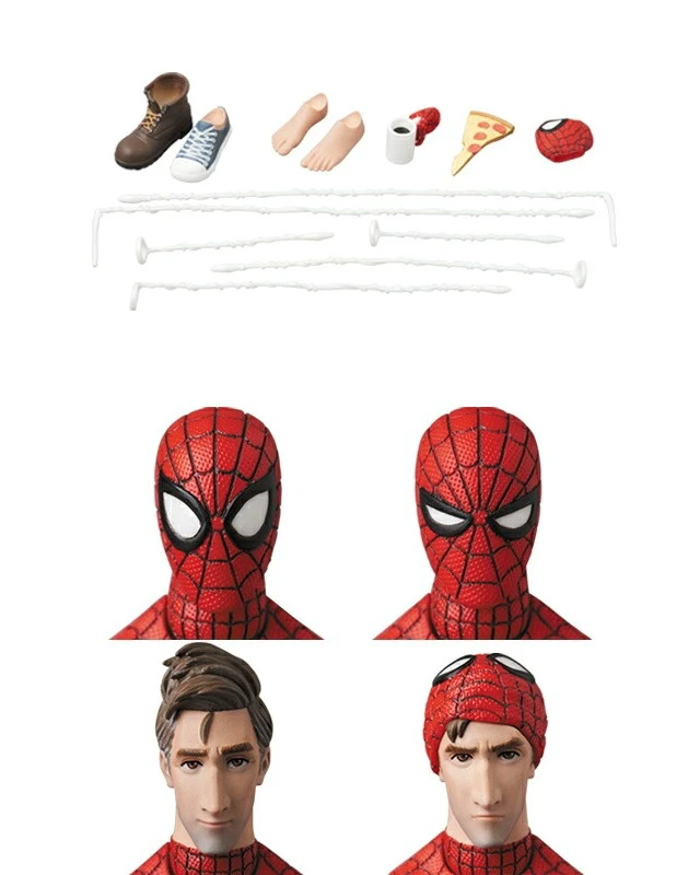 Alt view image 3 of 3 - Japan MAFEX Spider-Man (Peter B. Parker) Renewal Ver. Complete Figure