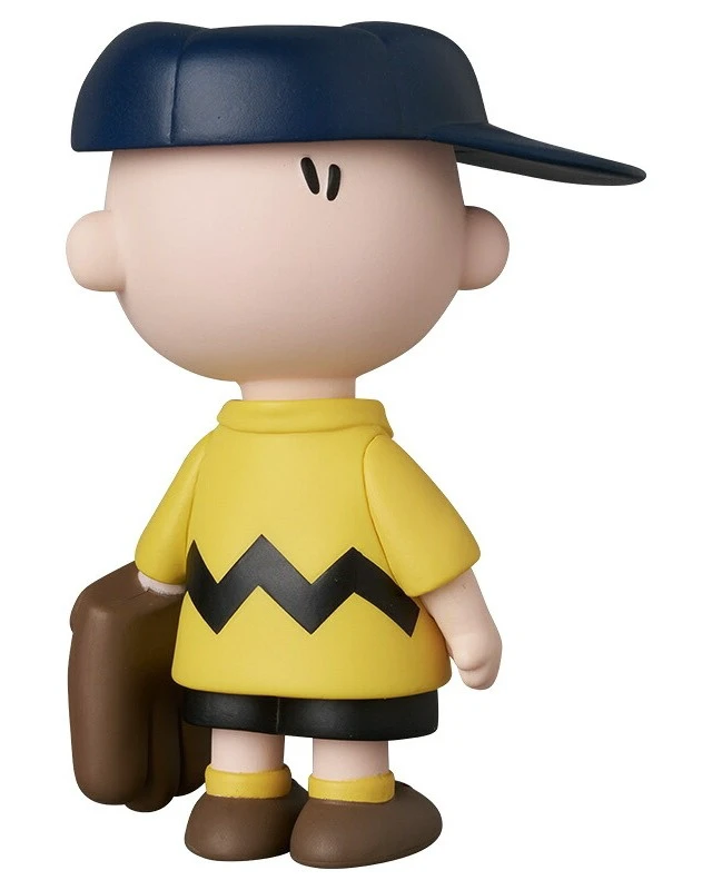 Alt view image 3 of 3 - Japan UDF MLB x PEANUTS NY Yankees Charlie Brown Figure