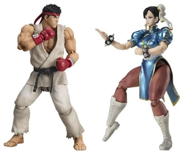 Main image of Japan S.H.Figuarts Street Fighter Series Set of 2 (Ryu/Chun-Li -Outfit 2-)