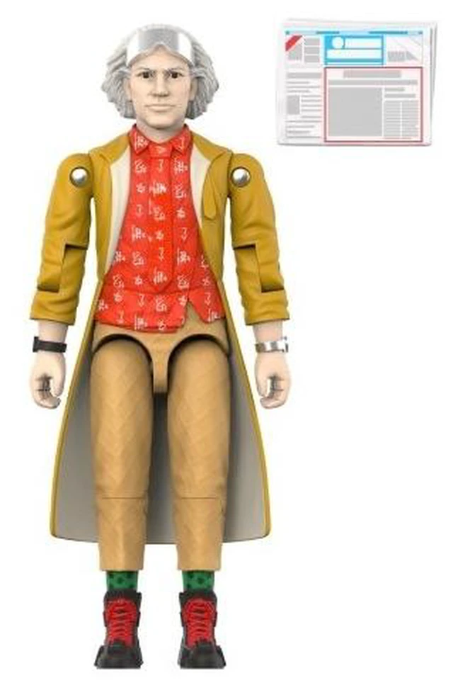 Main image of Japan Dr. Emmett Brown 2015 Back to the Future ReAction Figure