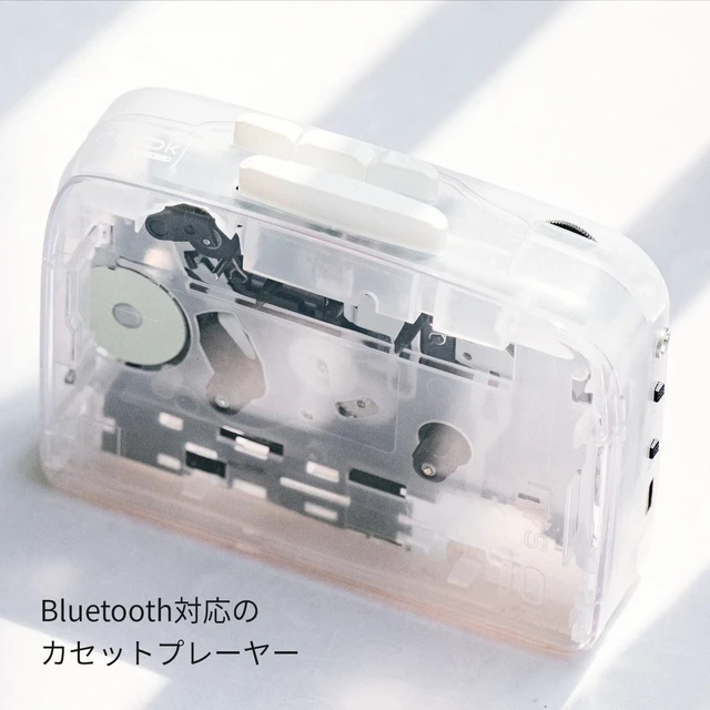 Alt view image 2 of 5 - Japan IT'S OK TOO Portable Cassette Player Speaker Set Bluetooth Wireless
