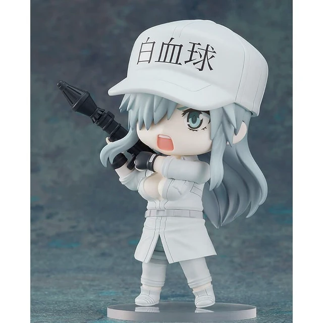 Alt view image 3 of 6 - Nendoroid White Blood Cell (1196) Cells at Work! BLACK