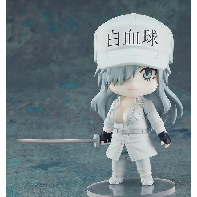 Alt view image 2 of 6 - Nendoroid White Blood Cell (1196) Cells at Work! BLACK