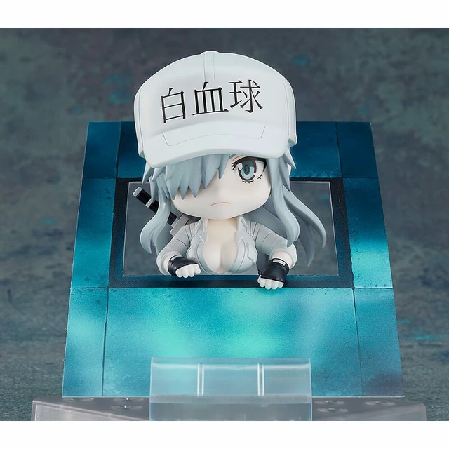 Alt view image 4 of 6 - Nendoroid White Blood Cell (1196) Cells at Work! BLACK