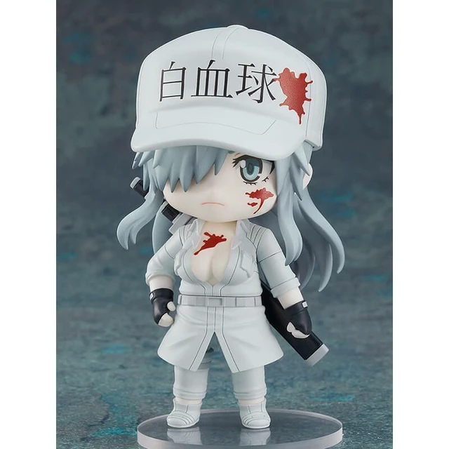 Alt view image 5 of 6 - Nendoroid White Blood Cell (1196) Cells at Work! BLACK
