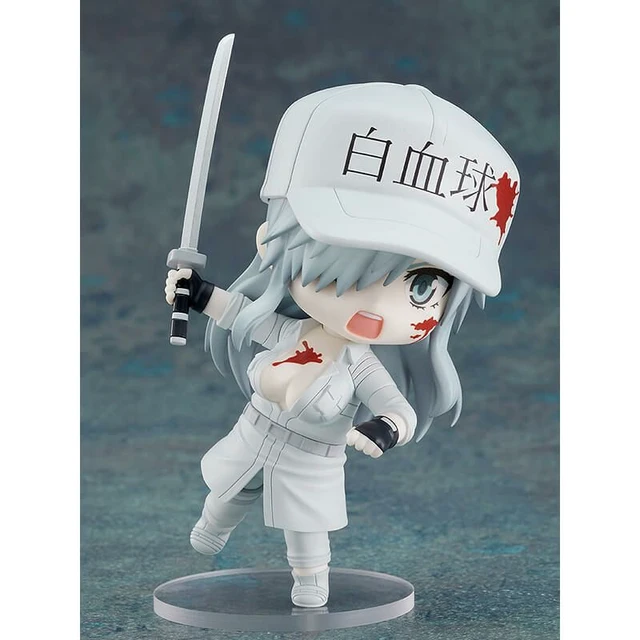 Alt view image 6 of 6 - Nendoroid White Blood Cell (1196) Cells at Work! BLACK