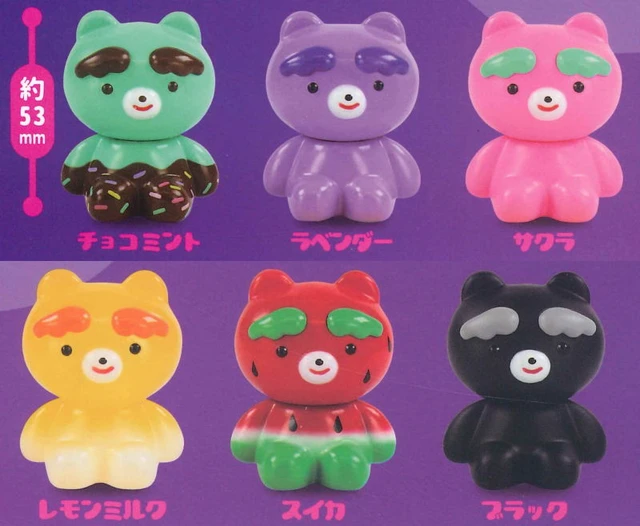 Alt view image 2 of 2 - Japan Mayugekuma Sobikun Complete 6-Type Set