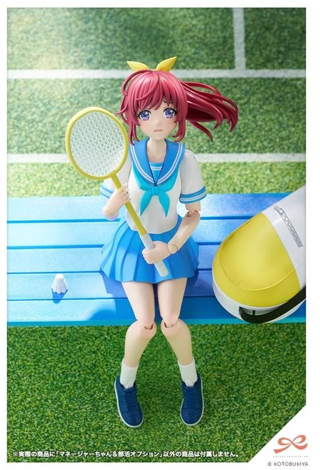 Alt view image 4 of 6 - Japan Sousai Shojo Teien Manager & Club Options 1/10 Scale Plastic Model