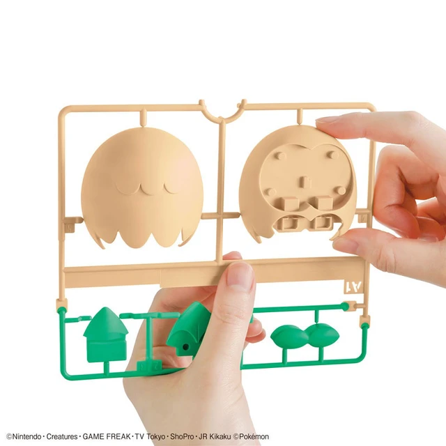 Alt view image 4 of 6 - Japan Pokemon Plamo Collection Quick!! 10 Rowlet Plastic Model