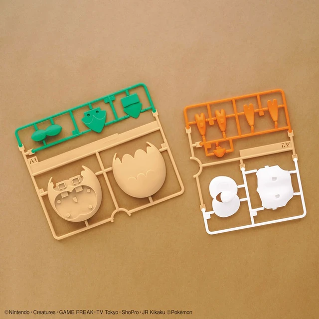 Alt view image 3 of 6 - Japan Pokemon Plamo Collection Quick!! 10 Rowlet Plastic Model
