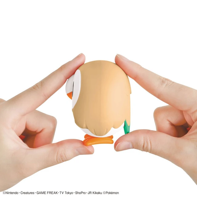 Alt view image 5 of 6 - Japan Pokemon Plamo Collection Quick!! 10 Rowlet Plastic Model