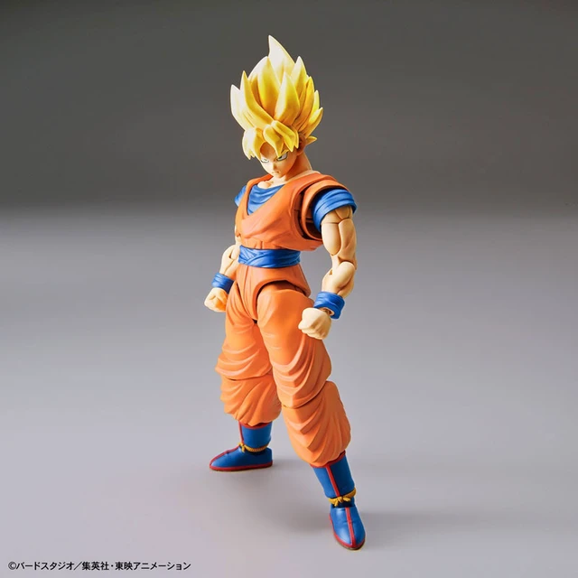 Alt view image 2 of 6 - Japan Figure-rise Standard Super Saiyan Son Goku (Renewal Ver.) Plastic Model Dr