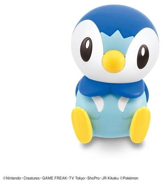 Main image of Japan Pokemon Plamo Collection Quick!! 06 Piplup Plastic Model