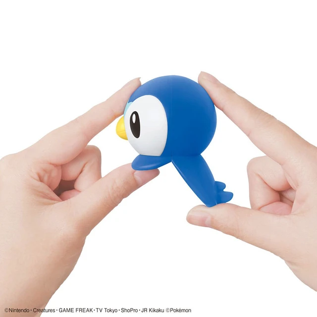Alt view image 5 of 6 - Japan Pokemon Plamo Collection Quick!! 06 Piplup Plastic Model
