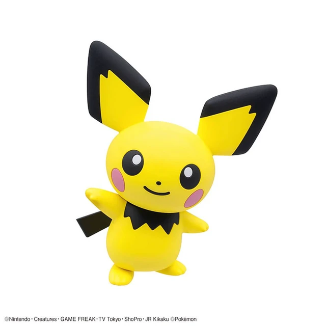 Alt view image 2 of 6 - Japan Pokémon Plamo Collection Quick!! 24 Pichu Plastic Model