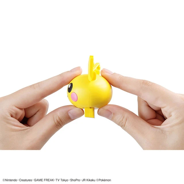 Alt view image 3 of 6 - Japan Pokémon Plamo Collection Quick!! 24 Pichu Plastic Model