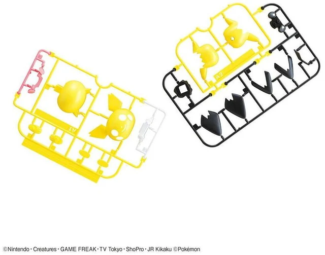 Alt view image 5 of 6 - Japan Pokémon Plamo Collection Quick!! 24 Pichu Plastic Model