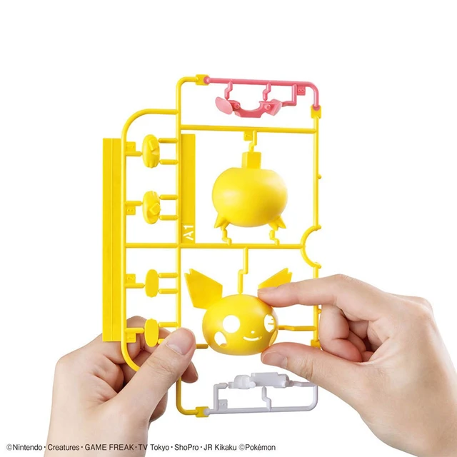 Alt view image 4 of 6 - Japan Pokémon Plamo Collection Quick!! 24 Pichu Plastic Model