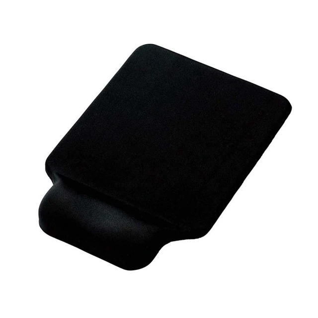Alt view image 2 of 7 - Japan ELECOM Rakupita Gel Wrist Rest Mouse Pad Black