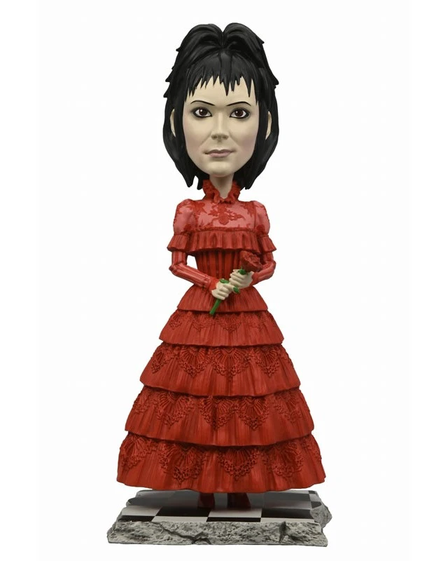 Alt view image 2 of 4 - Lydia Deetz Wedding Ver. Head Knocker Beetlejuice Beetlejuice