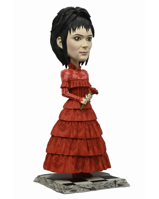 Alt view image 4 of 4 - Lydia Deetz Wedding Ver. Head Knocker Beetlejuice Beetlejuice