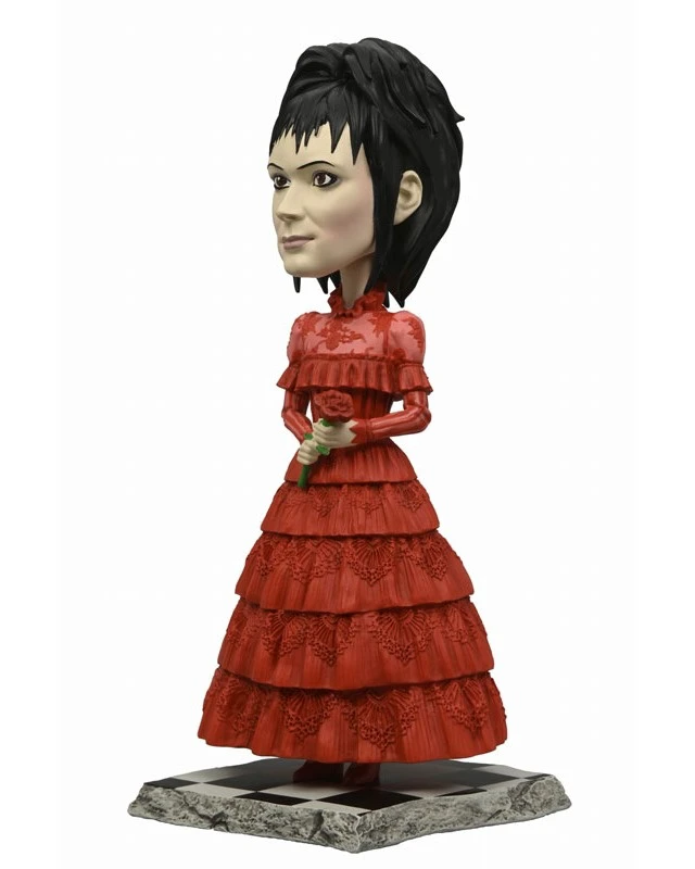 Alt view image 3 of 4 - Lydia Deetz Wedding Ver. Head Knocker Beetlejuice Beetlejuice