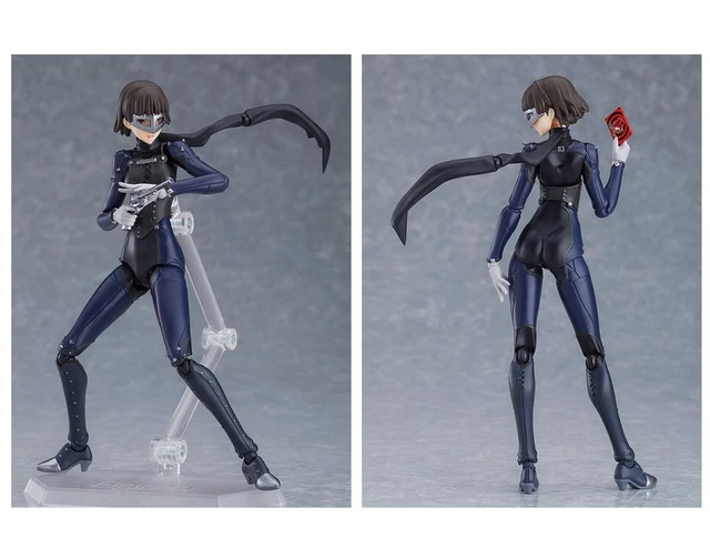 Alt view image 3 of 5 - Japan figma Persona 5 the Animation Queen (Re-run) w/ Closed-Eye Smiling