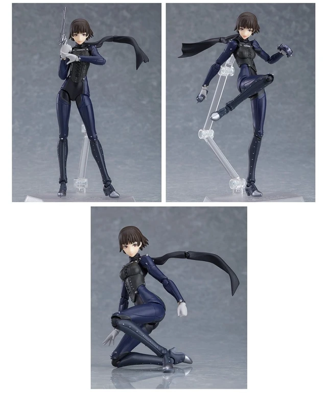 Alt view image 4 of 5 - Japan figma Persona 5 the Animation Queen (Re-run) w/ Closed-Eye Smiling