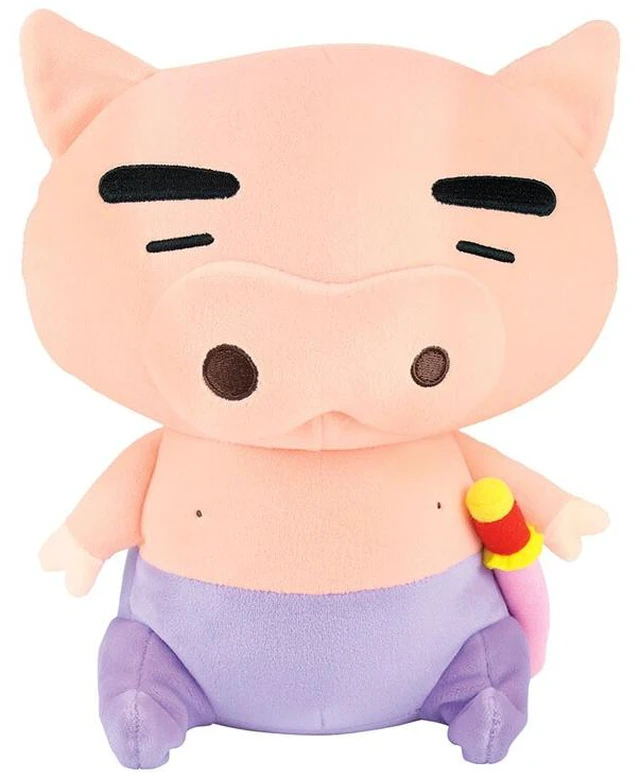 Main image of Japan Crayon Shin-chan Sitting Mugyumocchi Buriburizaemon