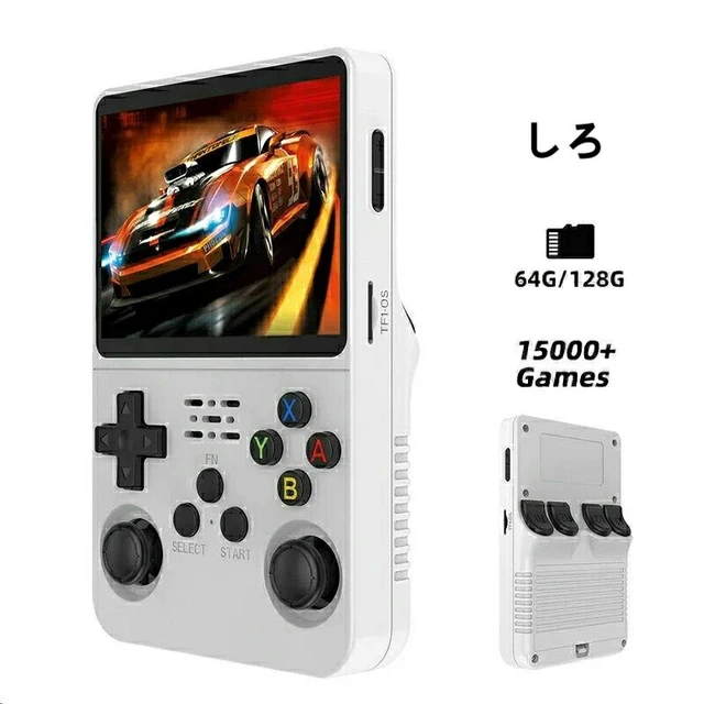 Alt view image 2 of 7 - Japan R36S Retro Handheld Video Game Console Linux 3.5 Inch IPS Green-64G