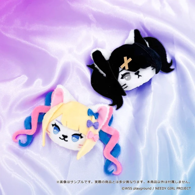 Alt view image 3 of 3 - Japan NEEDY GIRL OVERDOSE Petitmaruz Plush Badge 01. Ame-chan
