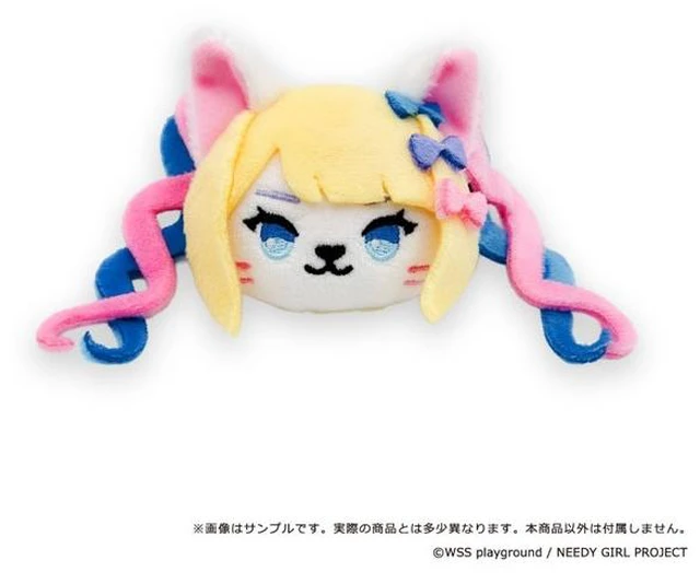 Main image of Japan NEEDY GIRL OVERDOSE Petitmaruz Plush Badge 01. Ame-chan