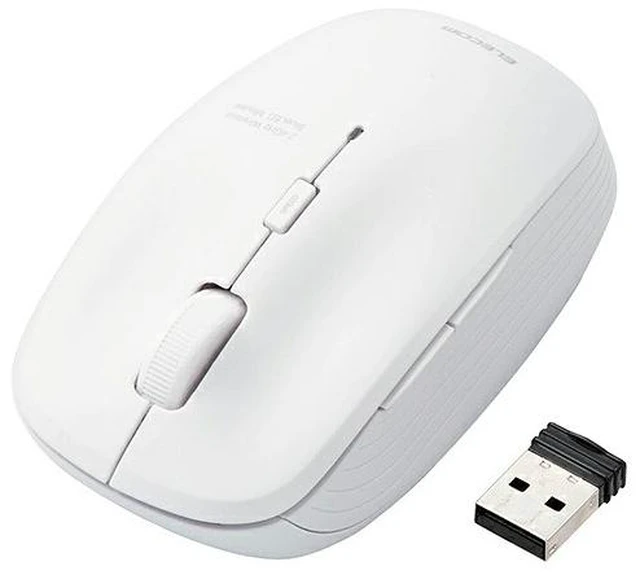 Main image of Japan ELECOM M-BL21DBKWH White Antibacterial Wireless BlueLED Mouse M