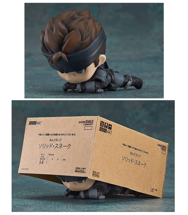 Alt view image 3 of 4 - Japan Nendoroid Metal Gear Solid Solid Snake (2nd Re-release)