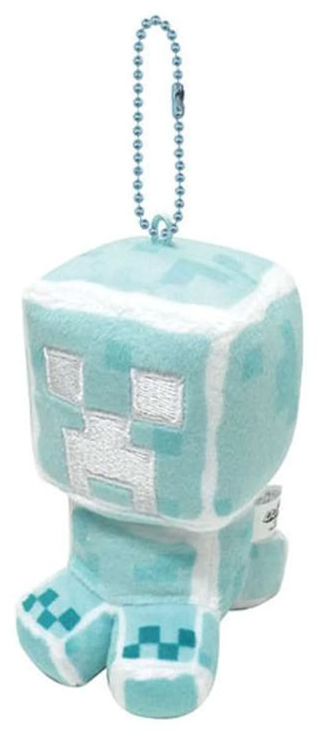 Main image of Japan Minecraft Ball Chain Mascot Creeper Soul Plush Mascot Dungeons 2