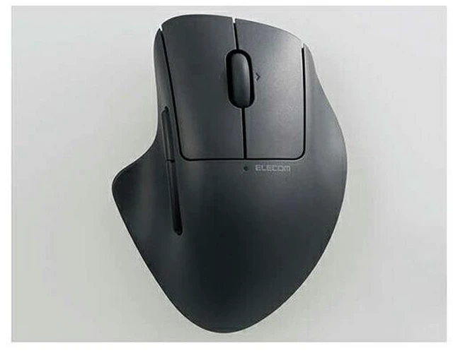 Main image of Japan ELECOM M-SH30MBSKXBK Black Wireless Multi-Connection 7-Button Tilt Mouse M