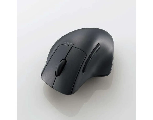 Alt view image 3 of 5 - Japan ELECOM M-SH30MBSKXBK Black Wireless Multi-Connection 7-Button Tilt Mouse M