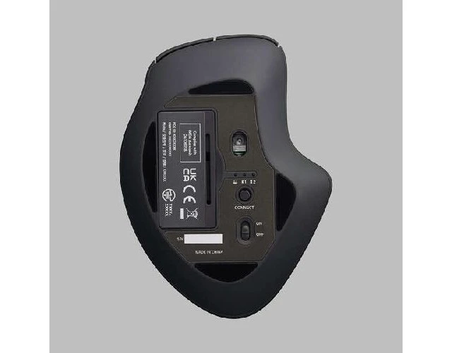 Alt view image 5 of 5 - Japan ELECOM M-SH30MBSKXBK Black Wireless Multi-Connection 7-Button Tilt Mouse M