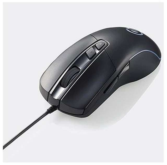 Main image of Japan ELECOM M-G01URBK Black USB Optical Gaming Mouse 5-Button