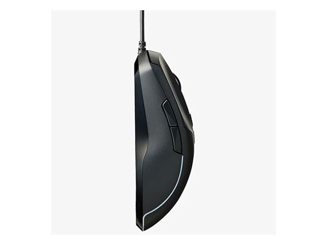 Alt view image 2 of 2 - Japan ELECOM M-G01URBK Black USB Optical Gaming Mouse 5-Button