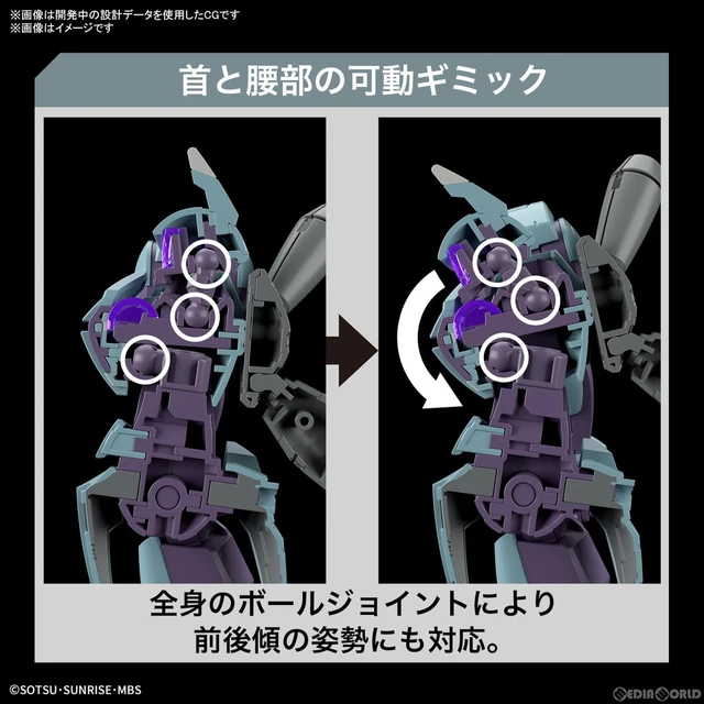 Alt view image 5 of 6 - Japan HG 1/144 Heindree Mobile Suit Gundam The Witch from Mercury
