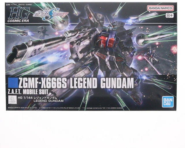 Main image of Japan HG 1/144 Legend Gundam Mobile Suit Gundam SEED DESTINY Model Kit
