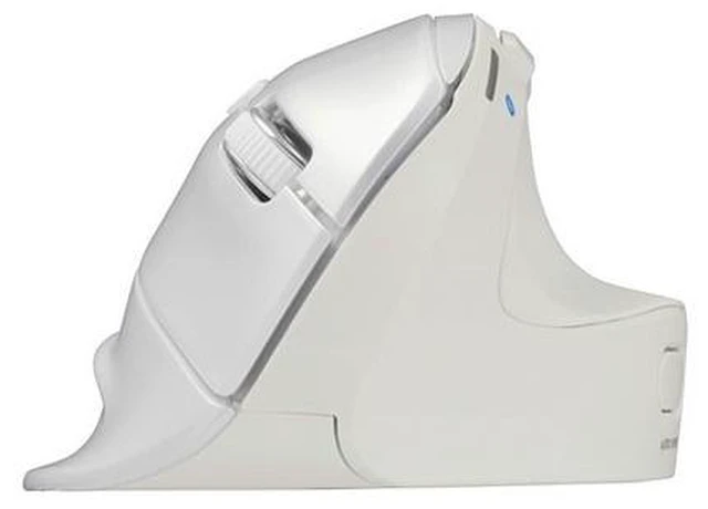 Main image of Japan Nakabayashi MUS-BKF177W White Bluetooth BlueLED Mouse 5-Button