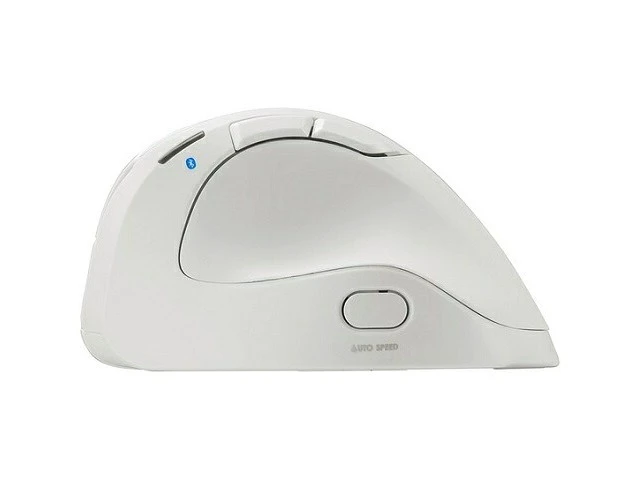 Alt view image 3 of 4 - Japan Nakabayashi MUS-BKF177W White Bluetooth BlueLED Mouse 5-Button