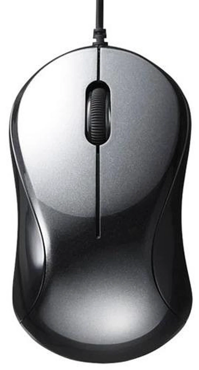 Main image of Japan BUFFALO BSMBU100BK USB BlueLED Mouse 3-Button