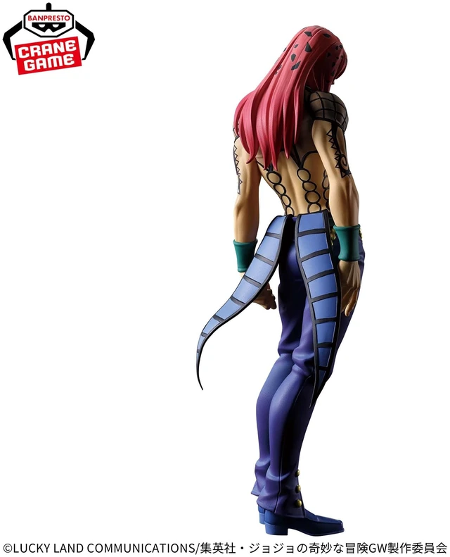 Alt view image 2 of 4 - JoJo's Bizarre Adventure Golden Wind Mometria Diavolo Complete Fig US DUTY PAID